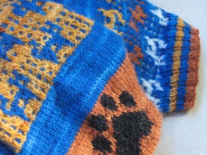 Moggy Doggy Sock Pattern PDF - 4ply version